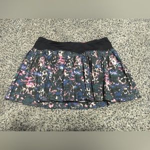 Lululemon Colorful Abstract Floral Tennis or Golf Skirt Skort Size 6